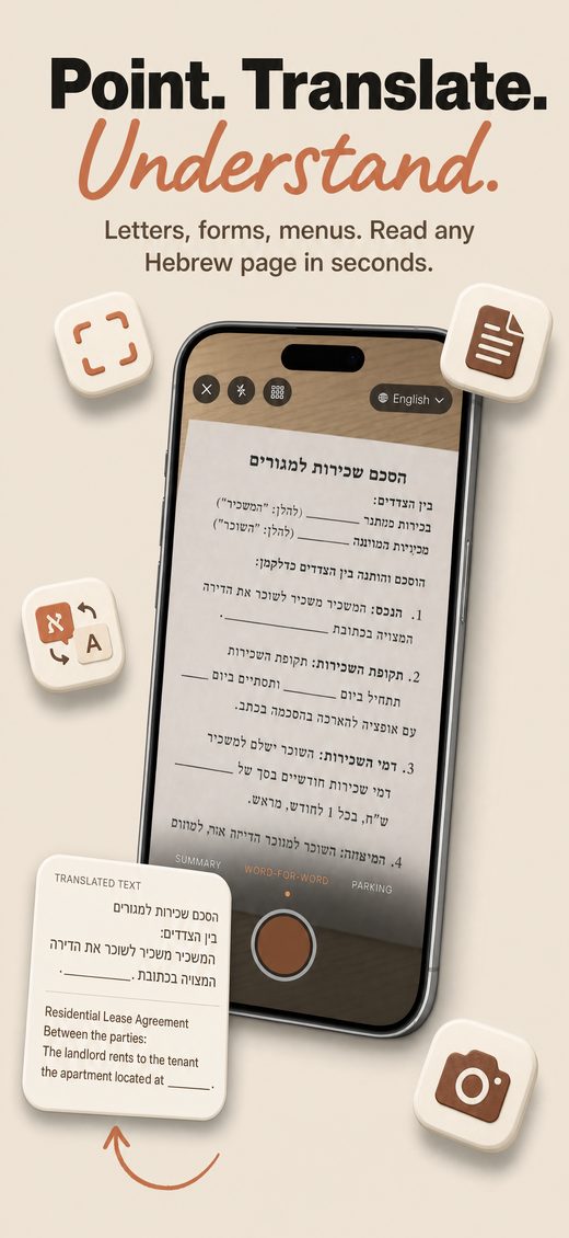 baba screenshot: Camera translation of a lease